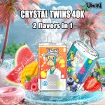 UWIN CRYSTAL TWINS 40000 PUFFS